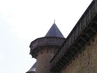 Carcassonne - 34 - Hourds pres de la Tour des Casernes (2)